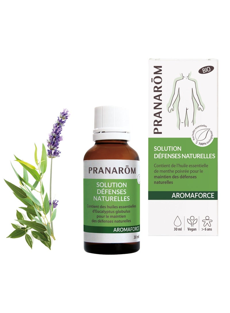 PRANAROM Pranarôm Aromaforce Organic Natural Defenses Solution 30ml - Image 5